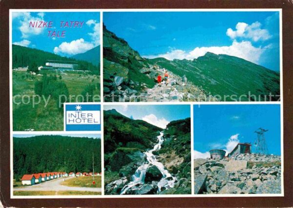 Nizke Tatry Hotel Partizan Wasserfall Bergstation