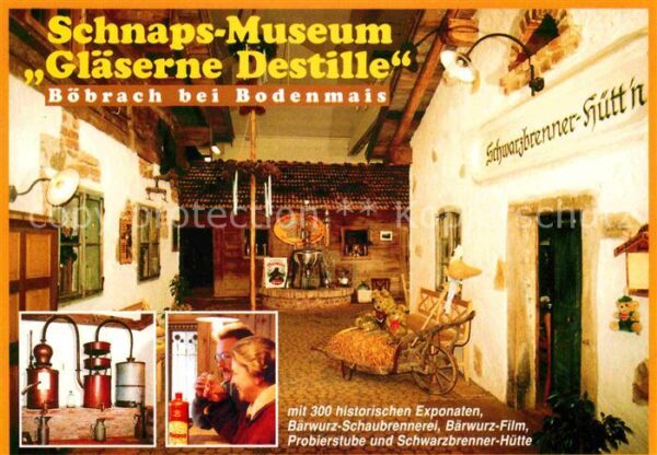 Boebrach Schnaps-Museum Gläserne Destille