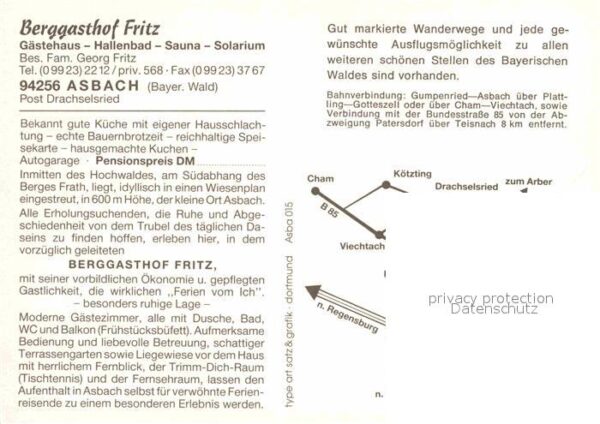 Drachselsried Berggasthof Fritz Fliegeraufnahme Schwi – Bild 2