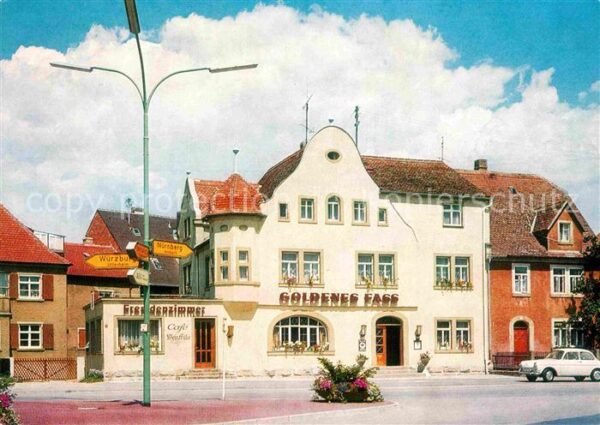 Rothenburg Tauber Restaurant Goldenes Fass