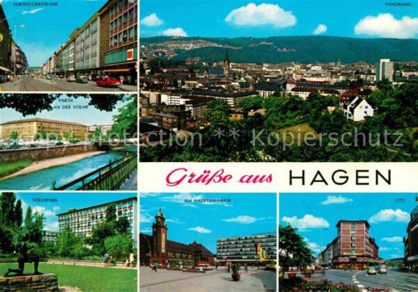 Hagen Bremischen Elberfelderstrasse Volmepartie Hauptbah