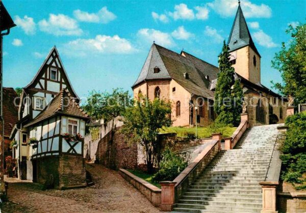Bad Orb Romantisches Eck Kirchenpartie
