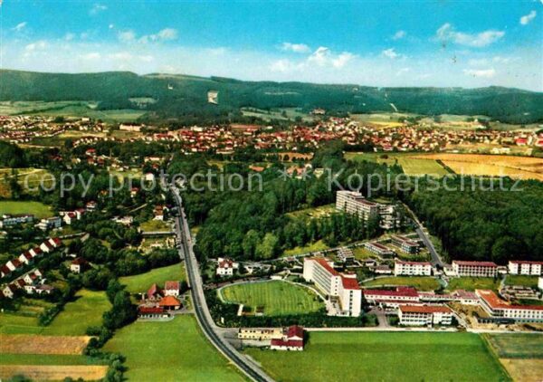 Bad Driburg Fliegeraufnahme Sanatorien Berlin und R