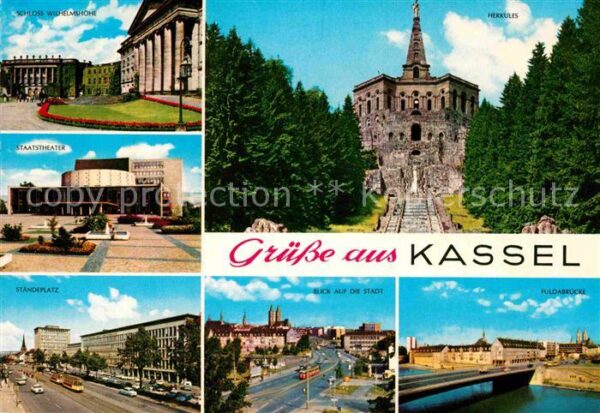 Kassel Schloß-Wilhelmshöhe Herkules Fuldabrück
