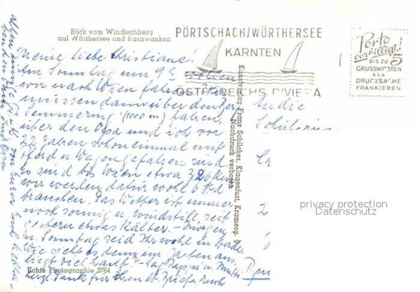 Woerthersee Blick vom Windischberg auf See mit Kara – Bild 2