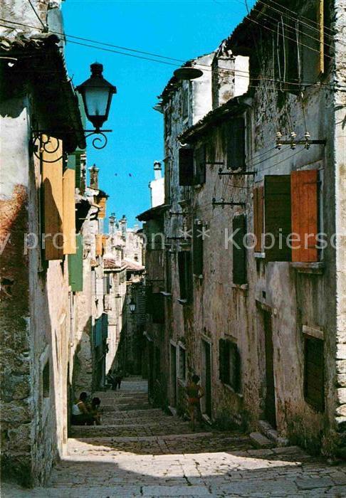 Rovinj Istrien Gasse in der Altstadt