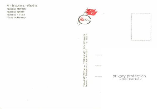 Istanbul Constantinopel Aksaray Platz – Bild 2