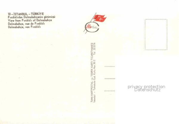 Istanbul Constantinopel Domabahce von Findikli – Bild 2