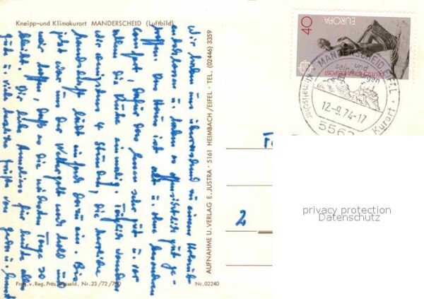 Manderscheid Eifel Fliegeraufnahme – Bild 2