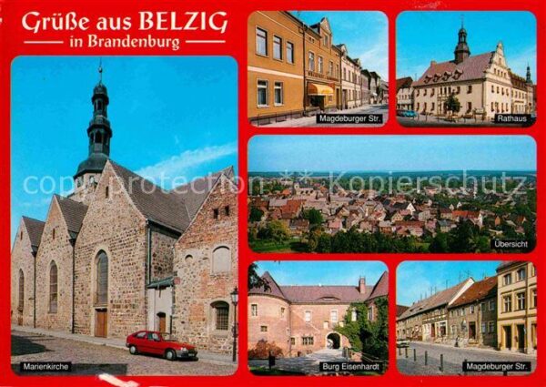 Belzig Bad Marienkirche Magdeburger Strasse Rathau