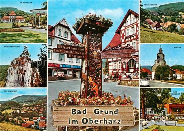 Bad Grund Kurpark Kirche Kurkonzert Hübichenstein