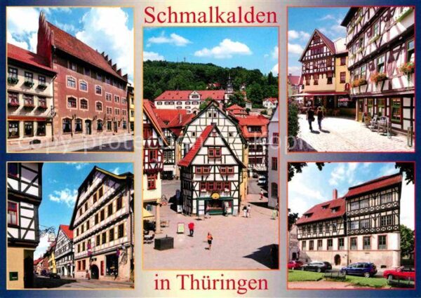 Schmalkalden Fachwerk Große Kemenate Schloss-Wilhelm