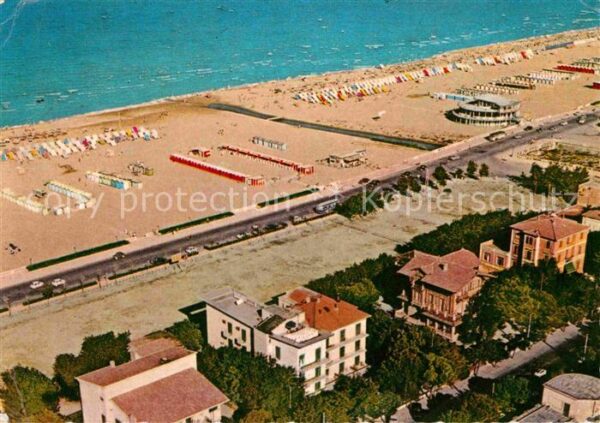 Rimini Fliegeraufnahme Strand