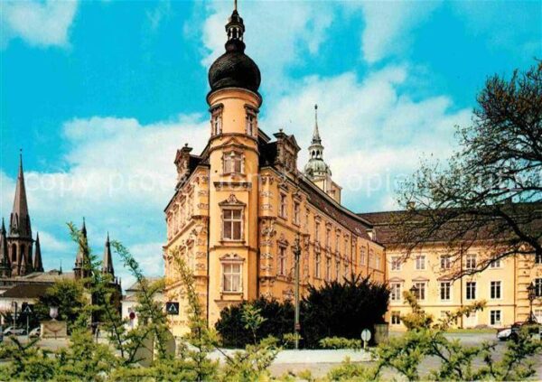 Oldenburg Niedersachsen Schloß und Lambertikirche