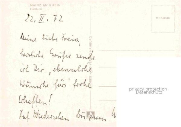 Mainz Rhein Holzturm – Bild 2