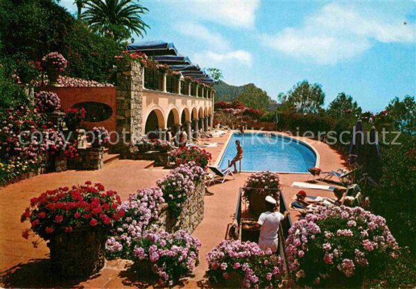 Taormina Sizilien Grand Hotel S. Domenico Pool