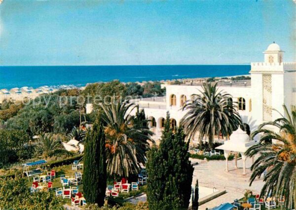 Hammamet Hotel Fourati Restaurant Meerblick