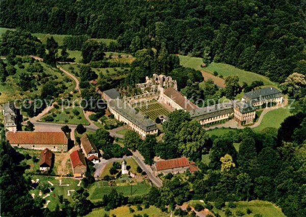Lich Hessen Kloster Arnsburg Fliegeraufnahme