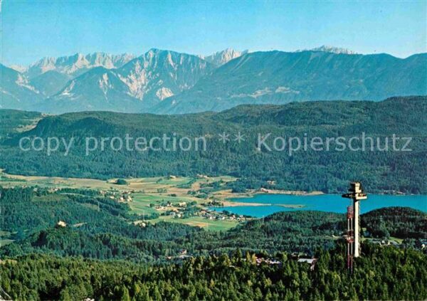 Keutschach See Pyramidenkogel Keutschachersee mit Kosc