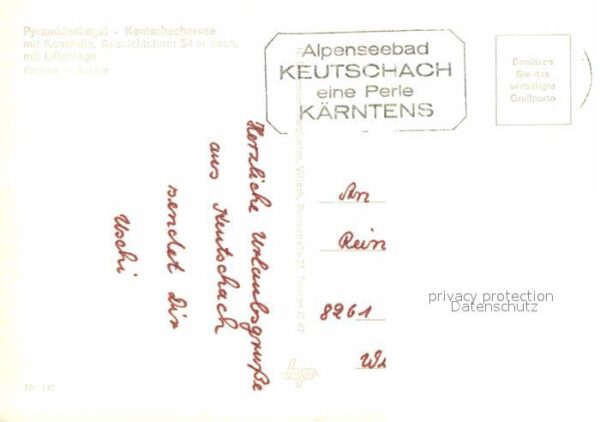 Keutschach See Pyramidenkogel Keutschachersee mit Kosc – Bild 2
