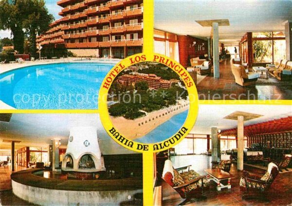 Bahia de Alcudia Hotel Los Principes Piscina