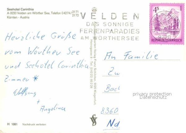 Velden Woerthersee Seehotel Carinthia Bootfahren – Bild 2