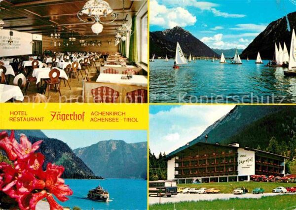 Achenkirch Hotel Restaurant Jägerhof Segeln Ausflu