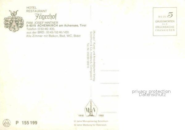 Achenkirch Hotel Restaurant Jägerhof Segeln Ausflu – Bild 2