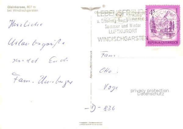 Gleinkersee Oberoesterreich Alpenpanorama Fliegeraufnahme – Bild 2
