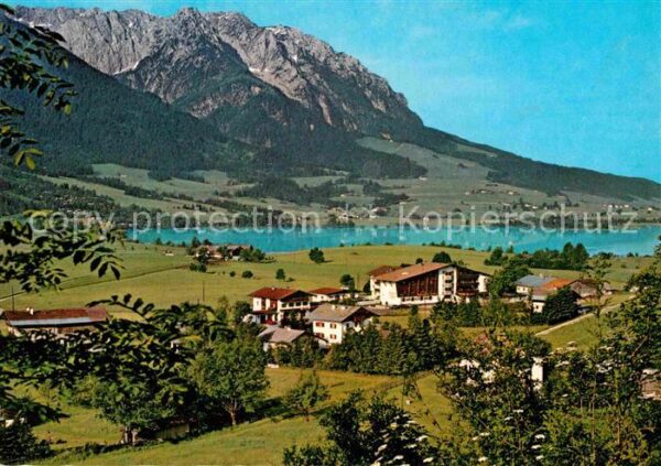 Walchsee Tirol Ferienhotel Seehof Alpen