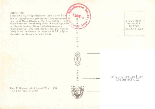 Spindleruv Mlyn Spindlermuehle Spindlerova Bouda Krkonose Erholungshei – Bild 2