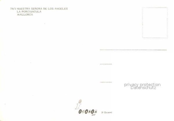 Palma de Mallorca La Porciuncula Nuestra Senora de los An – Bild 2