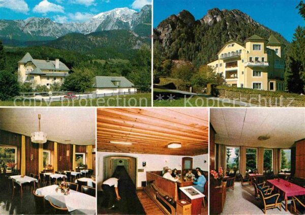 Schoenau Koenigssee Haus Hohenwart mit Kehlstein Hoher Göll