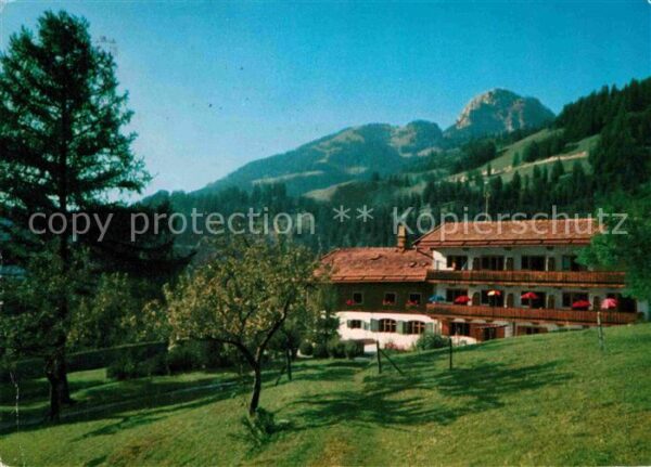 Bayrischzell Privatklinik Tannerhof mit Wendelstein