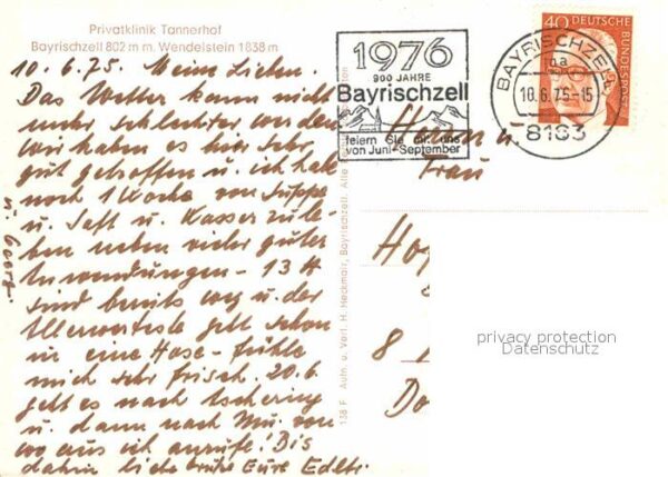 Bayrischzell Privatklinik Tannerhof mit Wendelstein – Bild 2