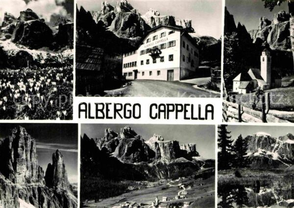 Colfosco Albergo Cappella Val Badia Dolomiti