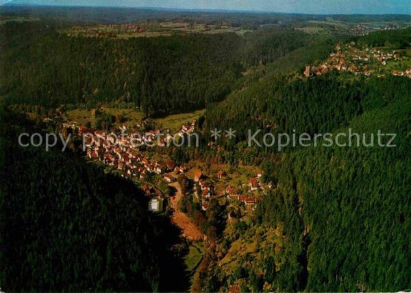 Bad Teinach-Zavelstein Fliegeraufnahme