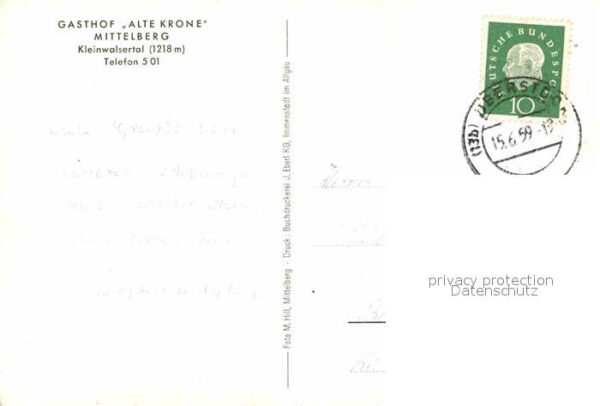 Mittelberg Kleinwalsertal Gasthof Alte Krone Alpen – Bild 2