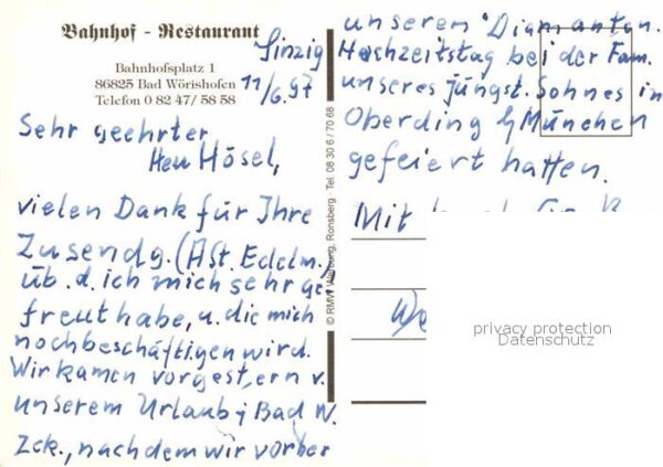 Bad Woerishofen Bahnhof Restaurant – Bild 2