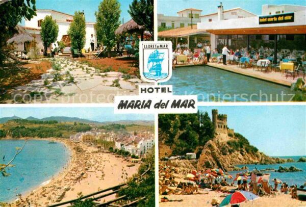 Lloret de Mar Hotel Maria del Mar Restaurante Playa