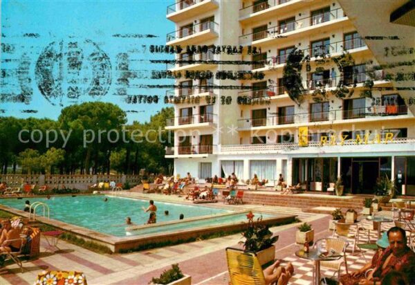 Malgrat de Mar Hotel Rey Mar Piscina