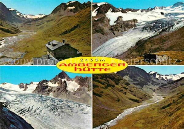 Ambergerhuette Sulztalferner Ötztaler Alpen