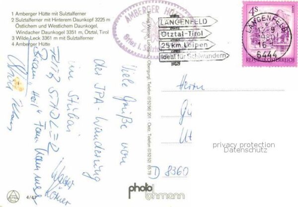 Ambergerhuette Sulztalferner Ötztaler Alpen – Bild 2