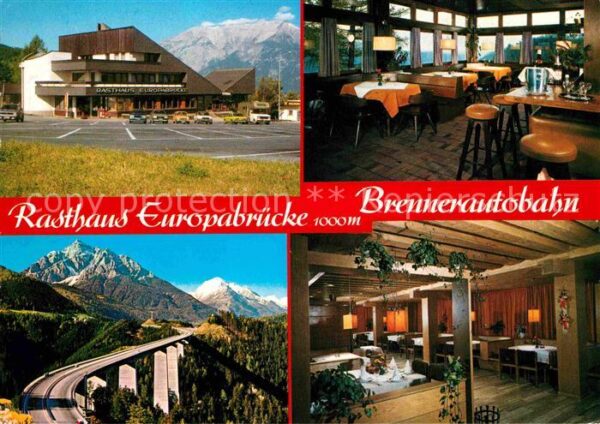 Schoenberg Stubaital Rasthaus Europabrücke Brennerautobahn S