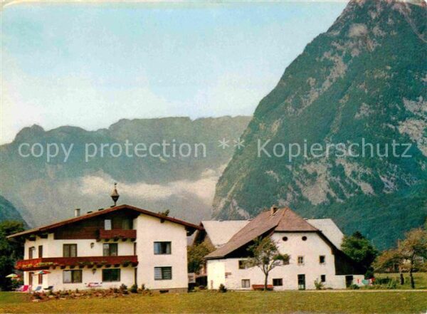 Golling Salzach Pension Wenger gegen Schneibstein und K