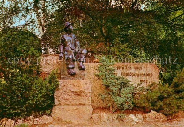 Krieglach Steiermark Rosegger Denkmal Statue