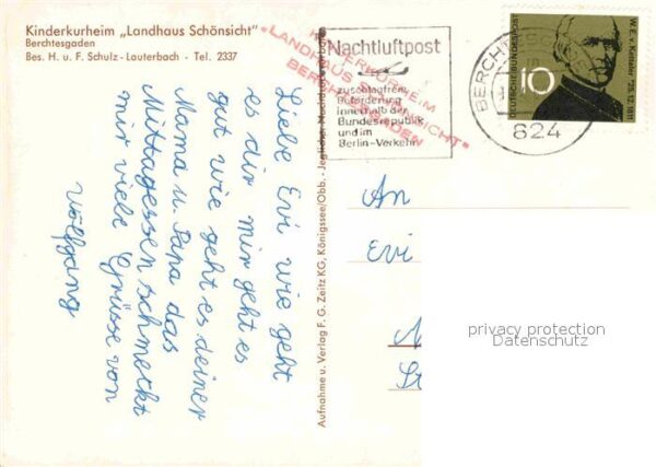 Berchtesgaden Kinderkurheim Landhaus Schönsicht – Bild 2
