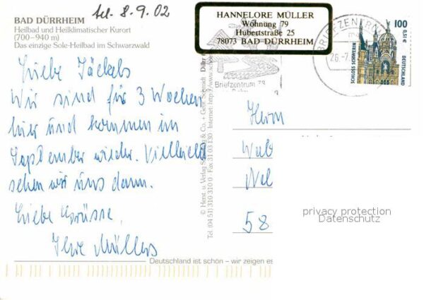 Bad Duerrheim Sole Heilbad Heilklimatischer Kurort im – Bild 2