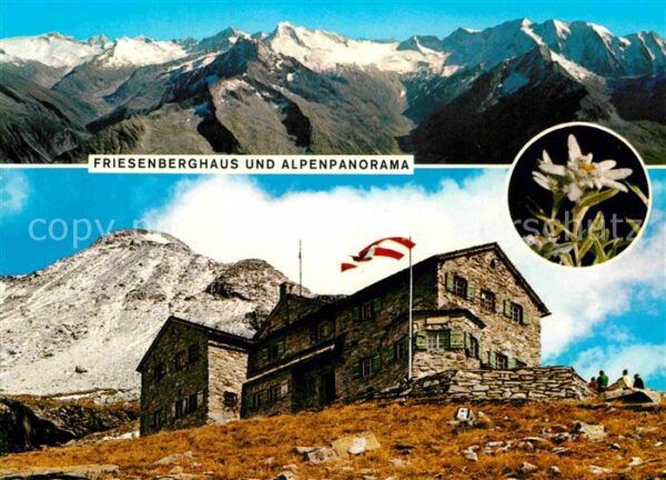 Friesenberghaus mit Riffler Blick von der Friesenberg S