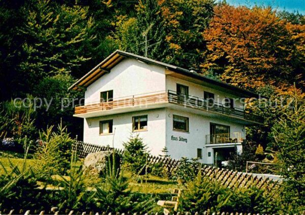 Holzhausen Huenstein Pension Gästehaus Haus Silberg am Walds
